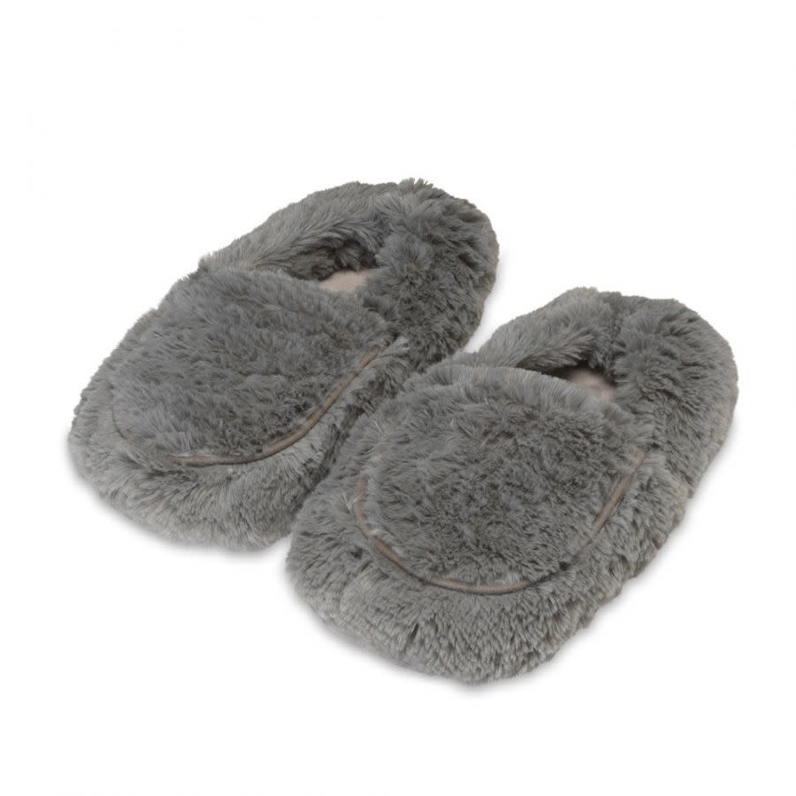 warmies GRAY WARMIE SLIPPERS warmies GRAY WARMIE SLIPPERS