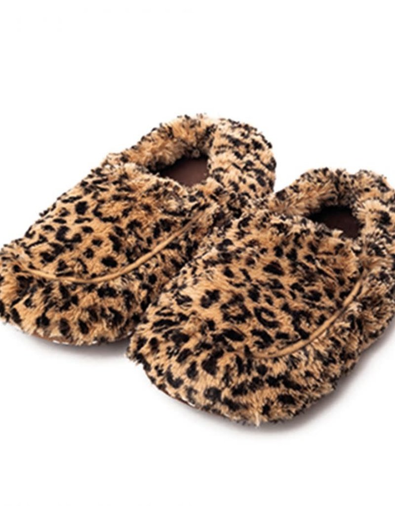warmies LEOPARD WARMIE SLIPPERS