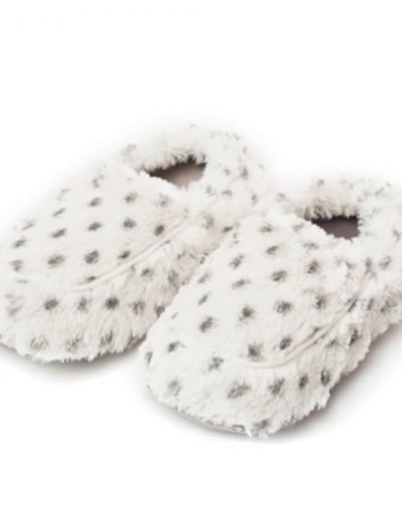 warmies SNOWY WARMIE SLIPPERS
