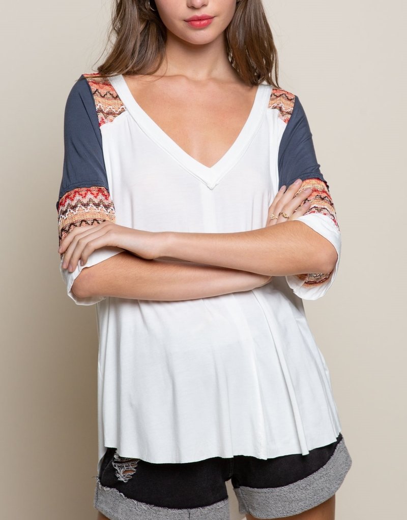 MISS-oni Boho Knit top