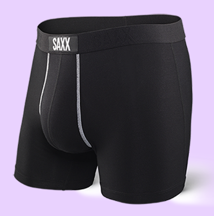SAXX VIBE BOXER BRIEF - BLACK/BLACK SAXX VIBE BOXER BRIEF - BLACK/BLACK