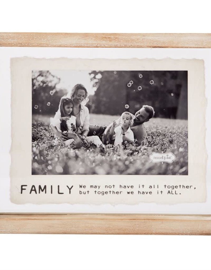 MUD PIE SMALL FAMILY GLASS FRAME