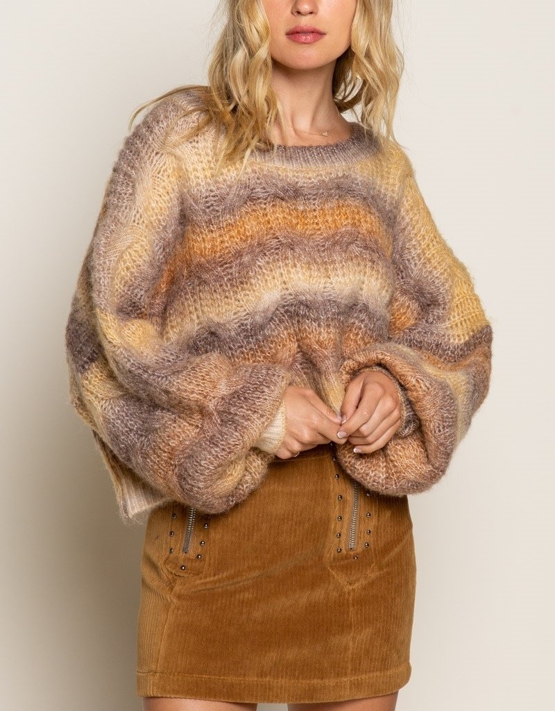 THE CHELSEA SWEATER IN ROASTED SPICE CHESTNUT