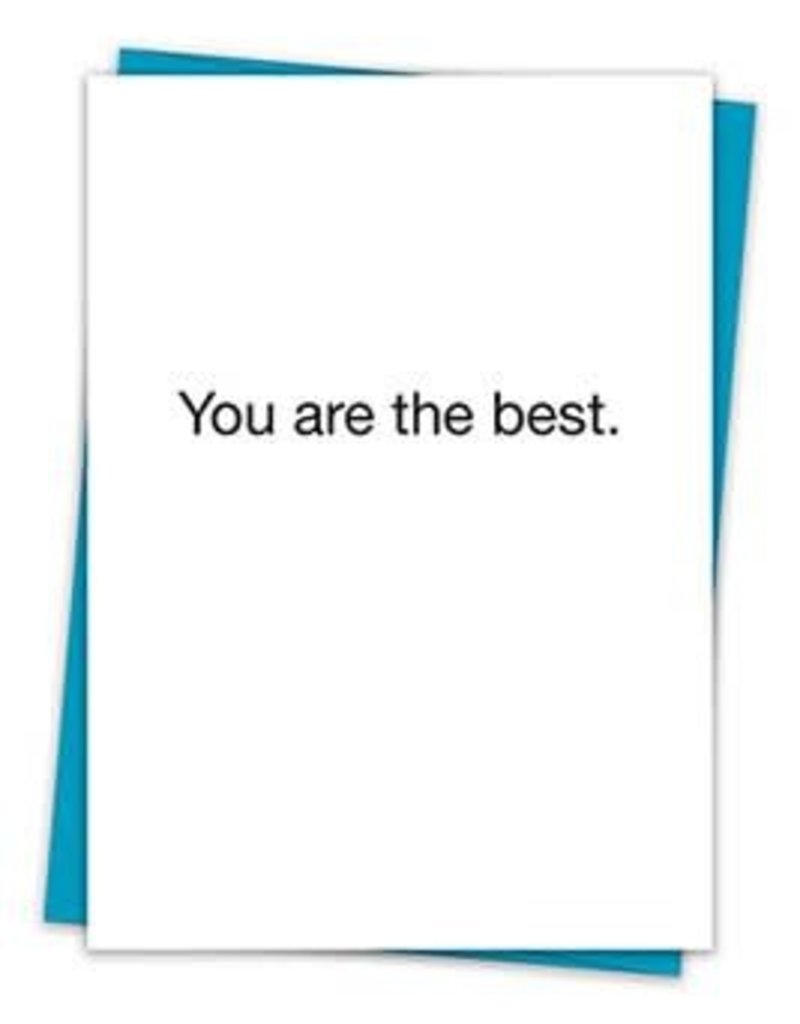 YOU ARE THE BEST CARD