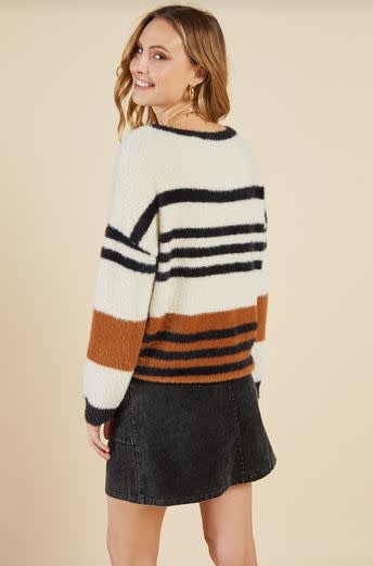 SADIE & SAGE THAT'S THE WAY SWEATER SADIE & SAGE THAT'S THE WAY SWEATER