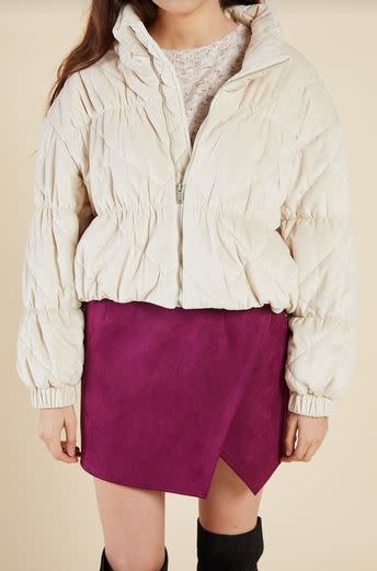SADIE & SAGE COSMIC QUILTED COAT SADIE & SAGE COSMIC QUILTED COAT