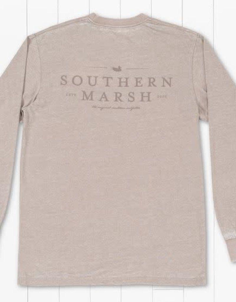 SOUTHERN MARSH SEAWASH TEE LS- CLASSIC
