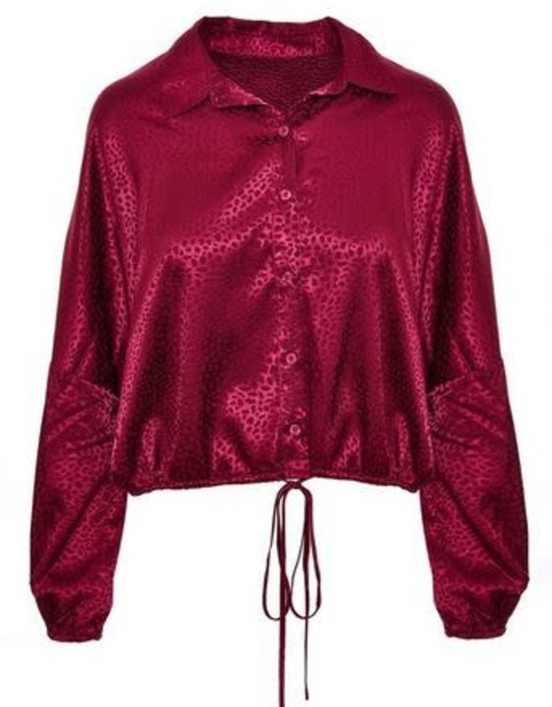 SADIE & SAGE KAYA LEOPARD BLOUSE