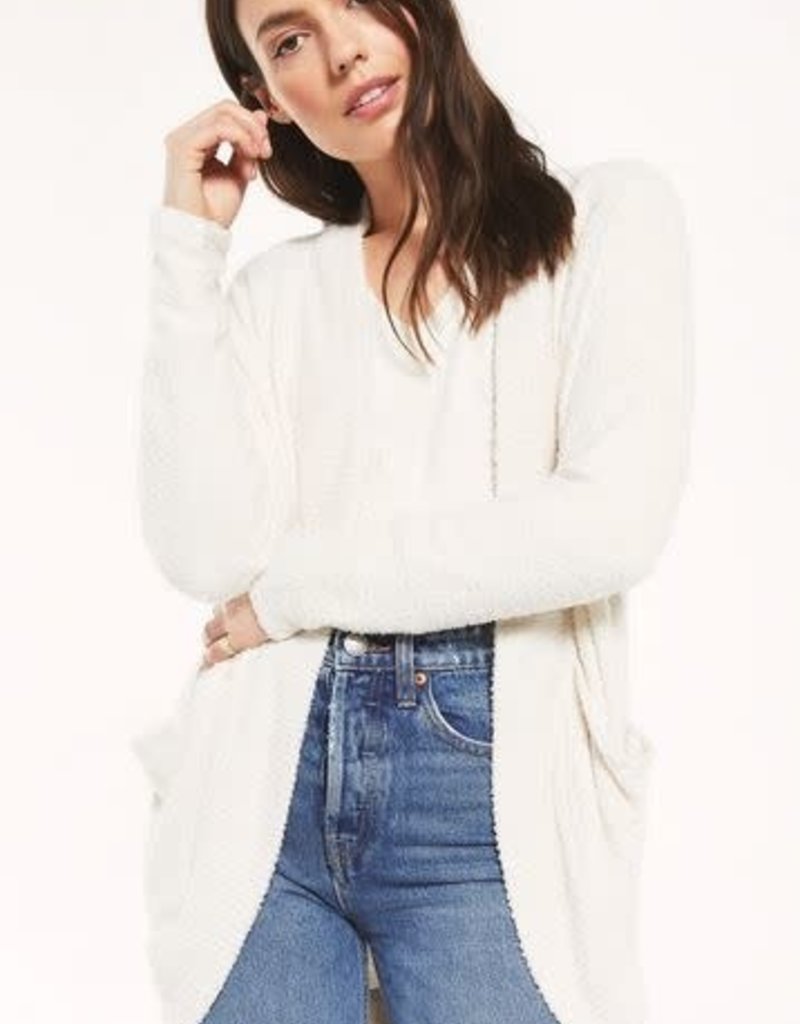 Z SUPPLY KAYE FEATHER CARDIGAN