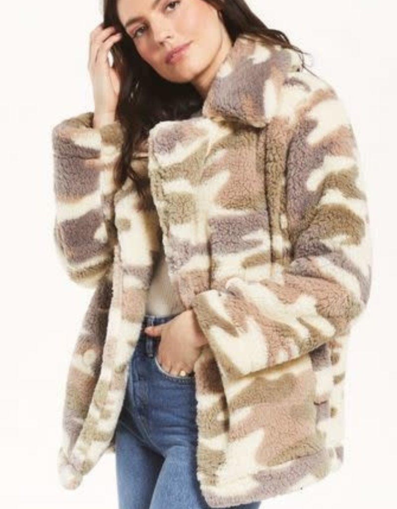 Z SUPPLY PIPPA CAMO COAT