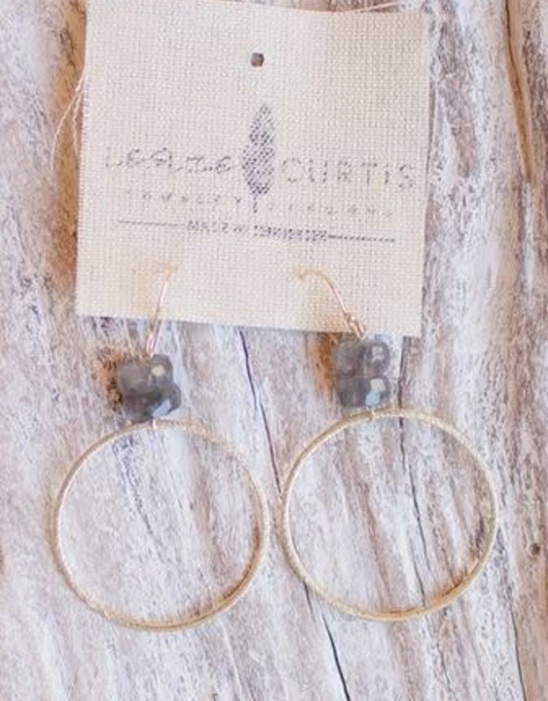 LESLIE CURTIS JEWELRY WILLA HOOPS
