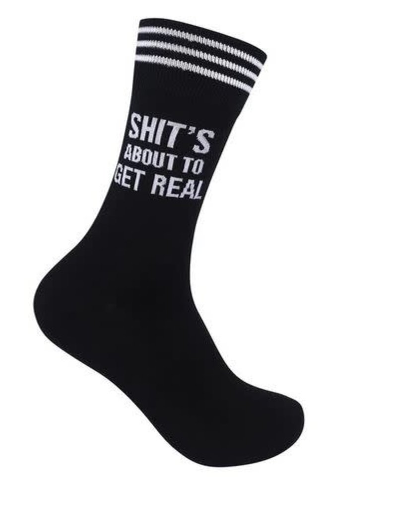 ABOUT TO GET REAL SOCKS