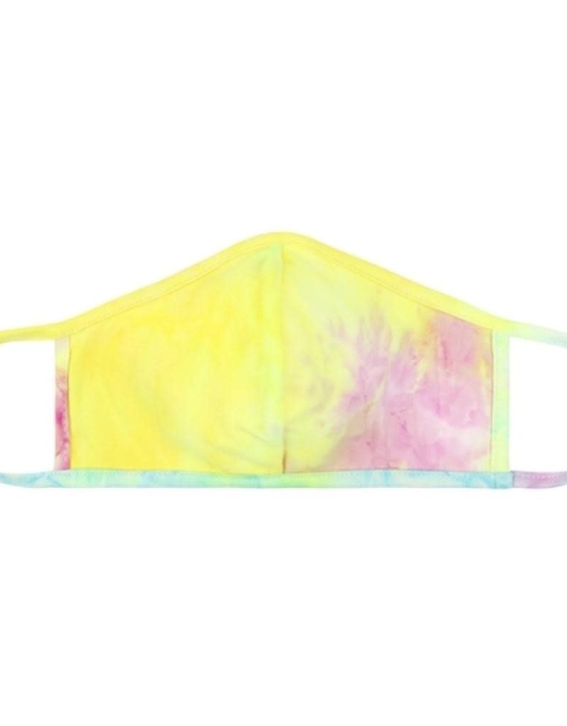 TIE DYE FACE MASK- ORANGE
