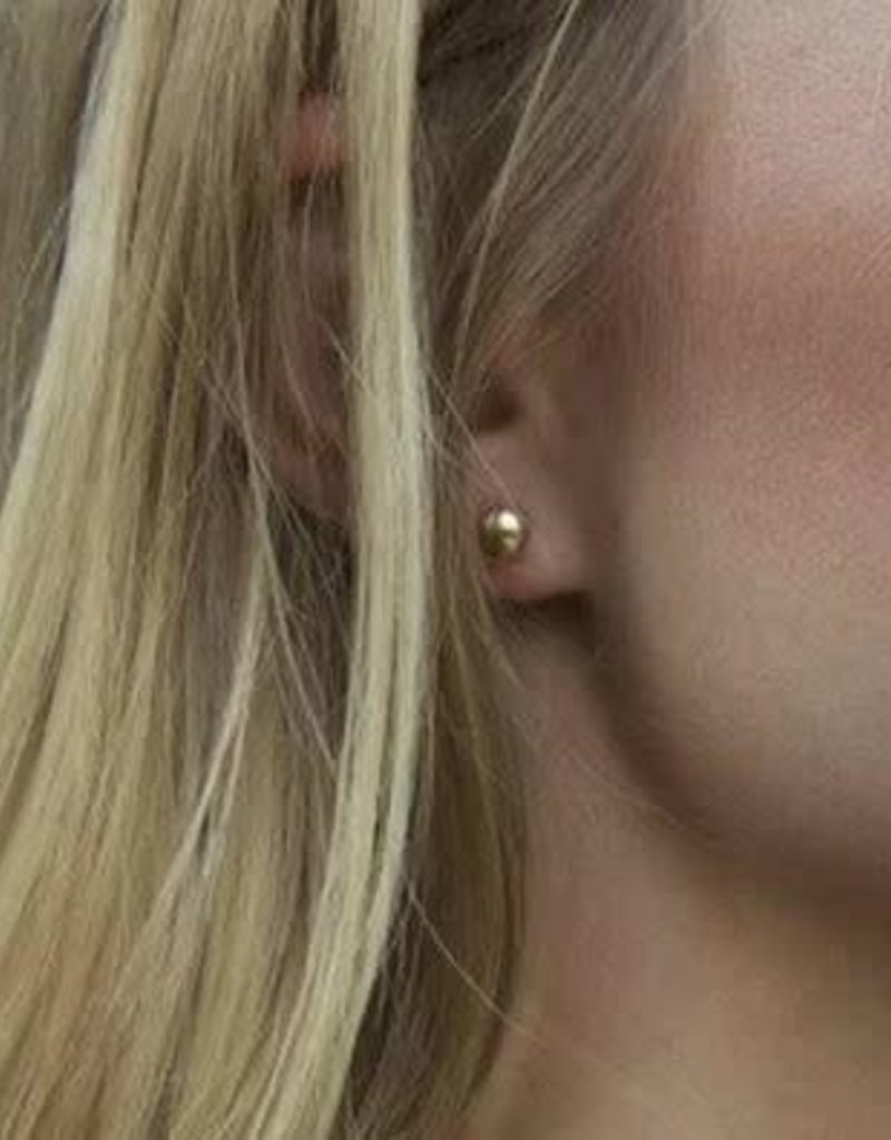 ENEWTON Classic 6mm ball stud earring-gold