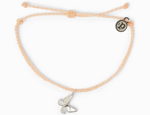 PURAVIDA butterfly bracelet- silver PURAVIDA butterfly bracelet- silver