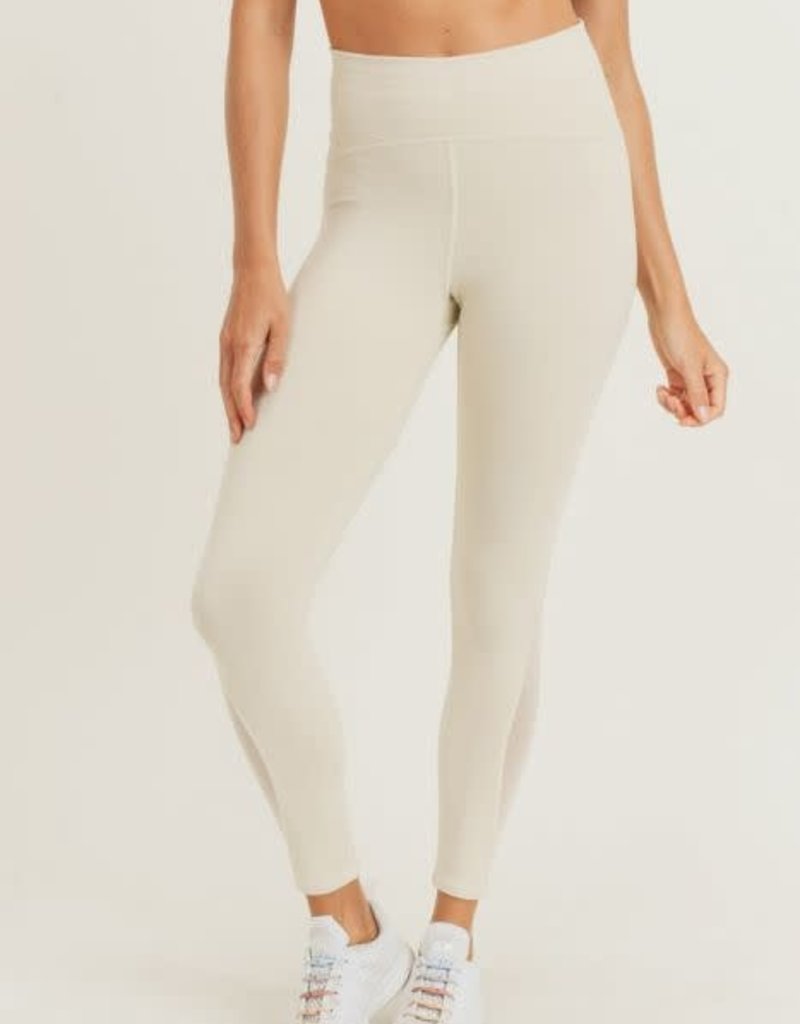MONO B HIGHWAIST PERFORMANCE MESH PANEL FULL LEGGINGS