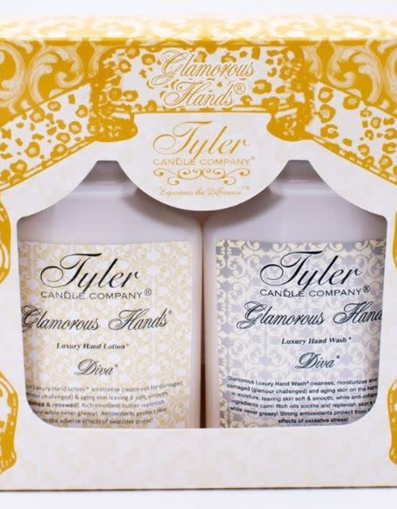 TYLER CANDLES GLAMOUROUS HANDS GIFT SET- DIVA