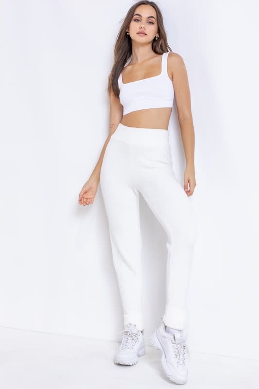 LE LIS FLEECE YARN SWEATER JOGGER LE LIS FLEECE YARN SWEATER JOGGER