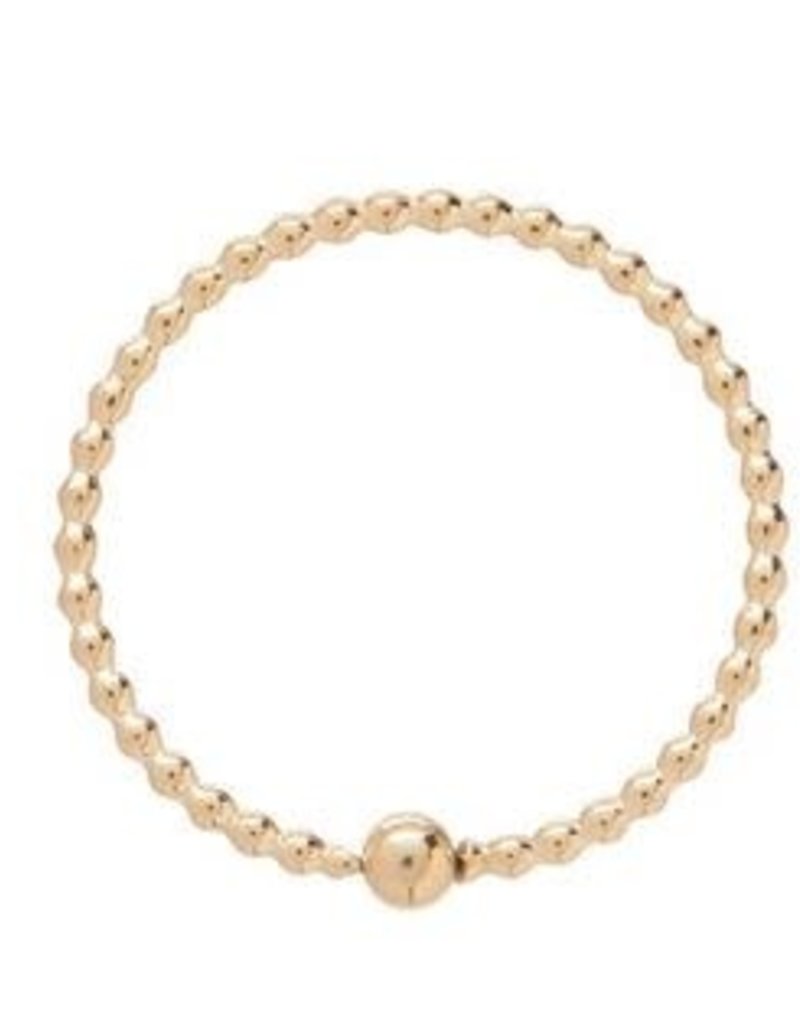 ENEWTON CLASSIC GOLD 1MM BEAD HALO RING