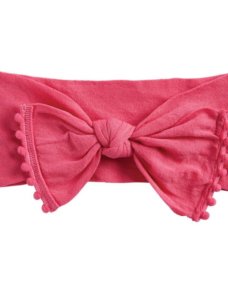 MUD PIE POM TRIM HEADBANDS