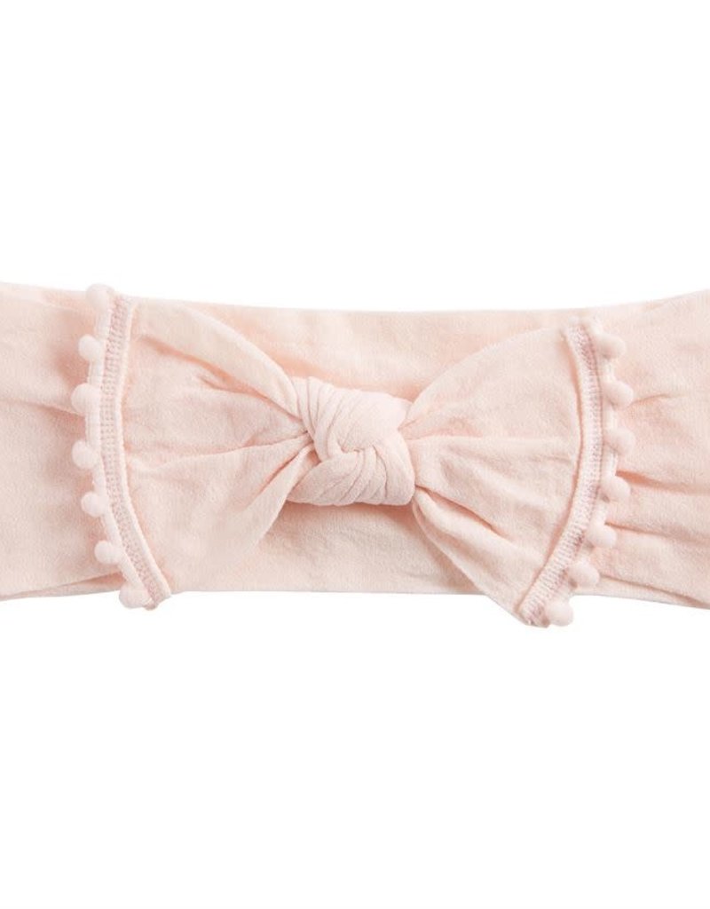 MUD PIE POM TRIM HEADBANDS