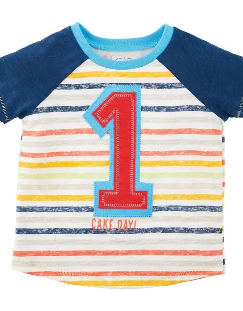 MUD PIE BOY ONE BIRTHDAY SHIRT