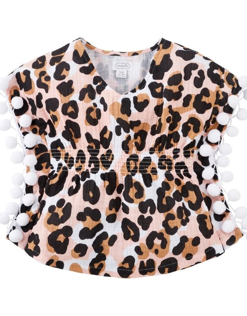 MUD PIE LEOPARD COVER-UP