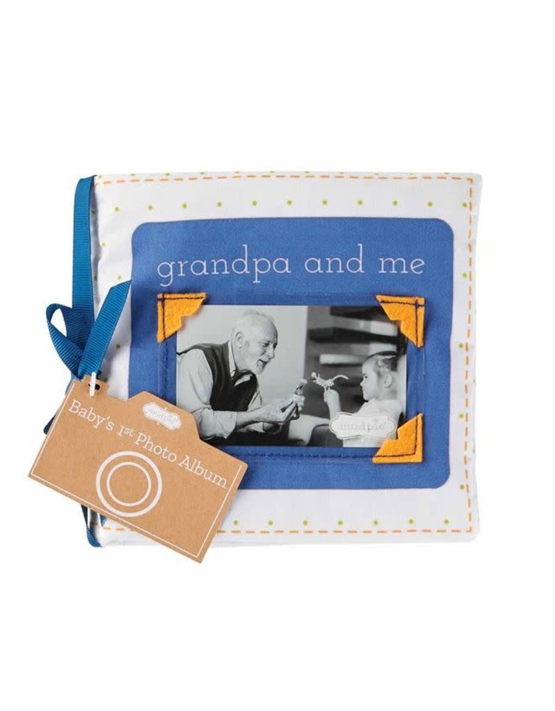 MUD PIE GRANDPA & ME FABRIC BOOK