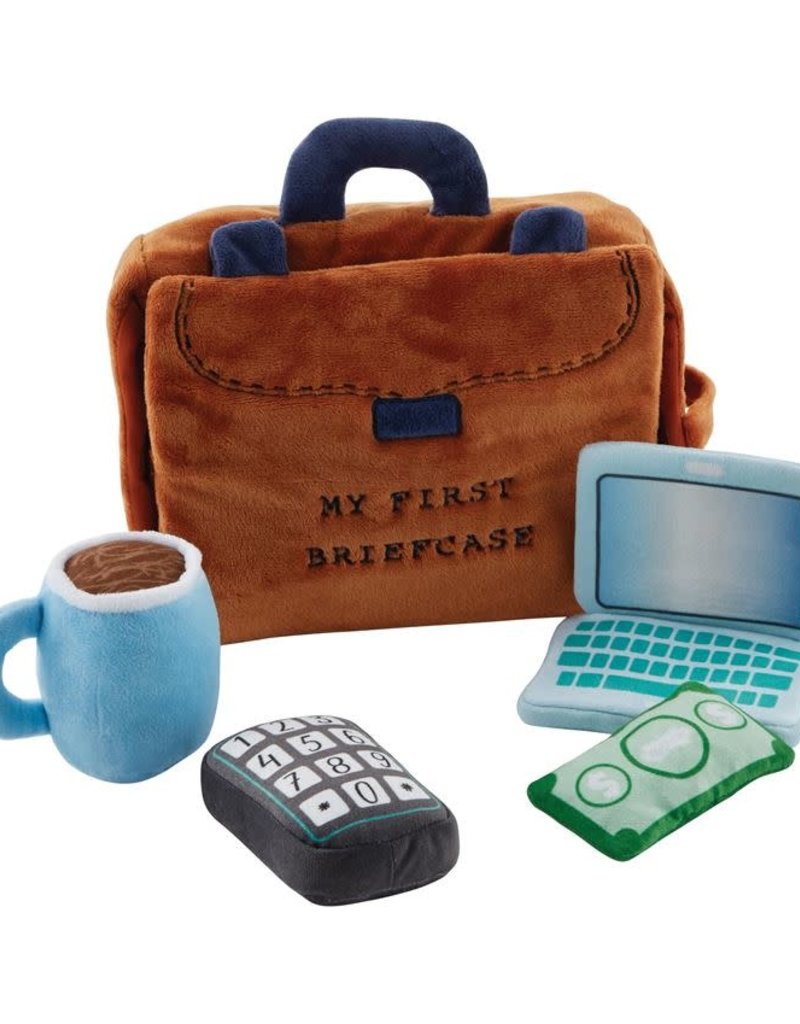 MUD PIE MY FIRST BRIEFCASE PLUSH SET