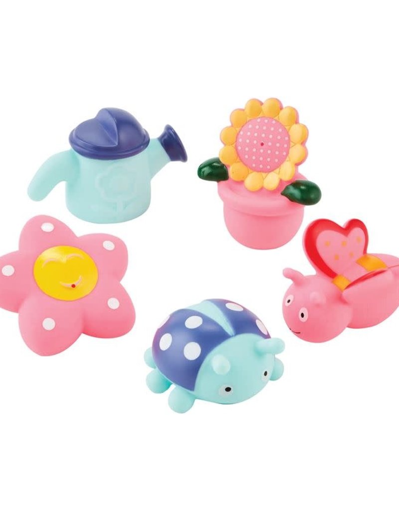 MUD PIE GARDEN BATH TOY SET