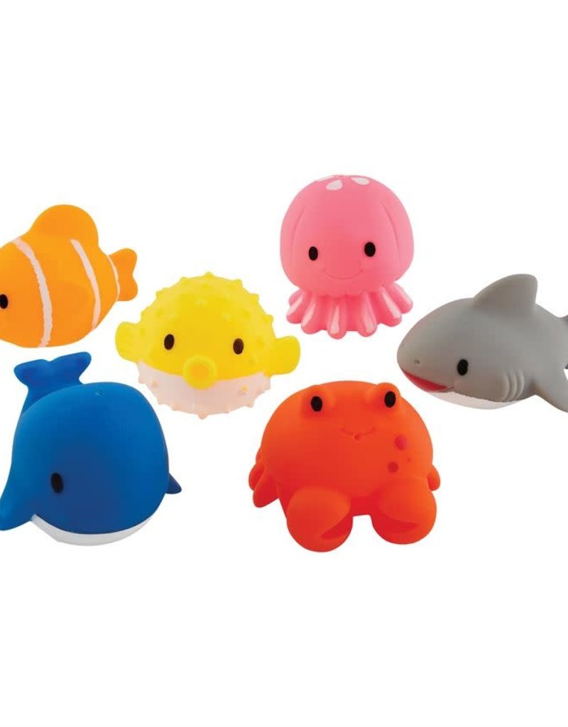 MUD PIE OCEAN FRIENDS BATH TOY SET