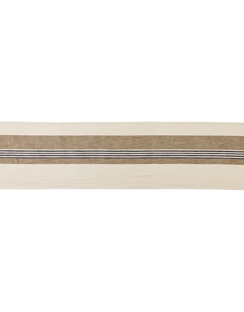 MUD PIE COTTON KNUBBY FARMHOUSE RUNNER