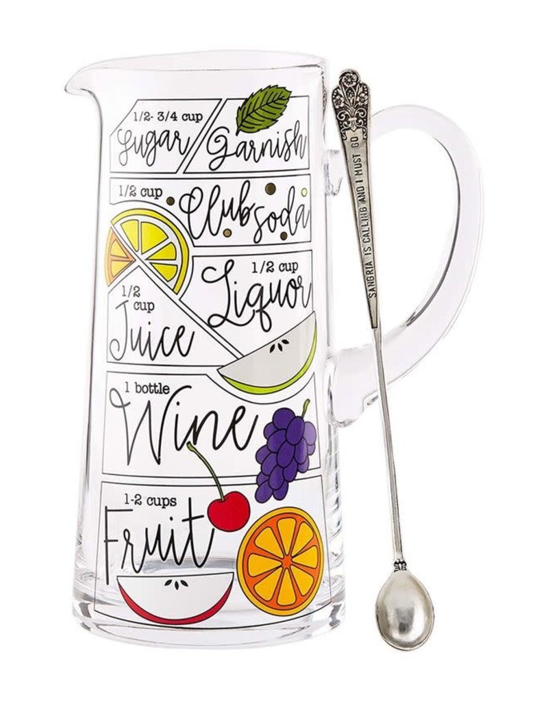 MUD PIE SANGRIA PITCHER SET