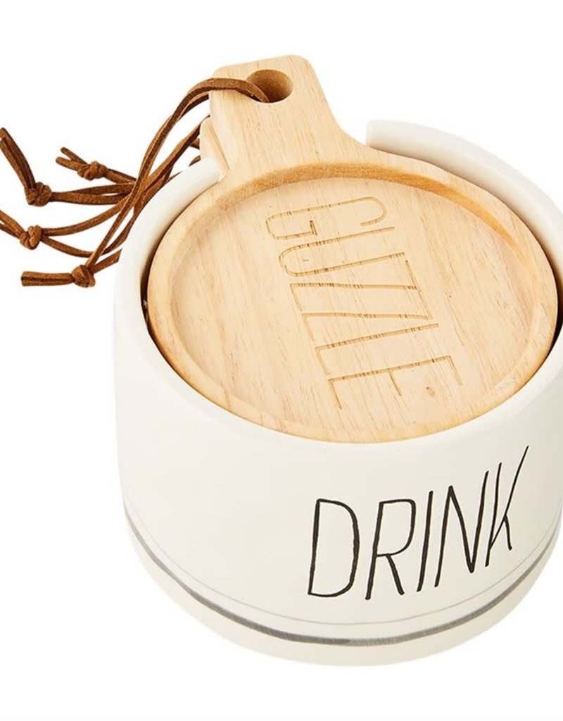 MUD PIE PADDLE COASTER SET