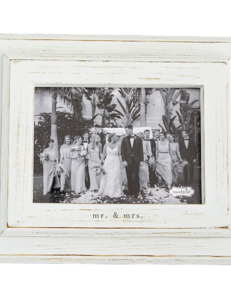 MUD PIE SMALL MR & MRS FRAME