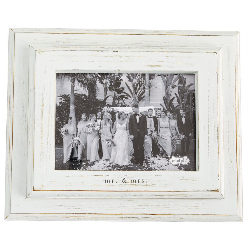 MUD PIE SMALL MR & MRS FRAME MUD PIE SMALL MR & MRS FRAME