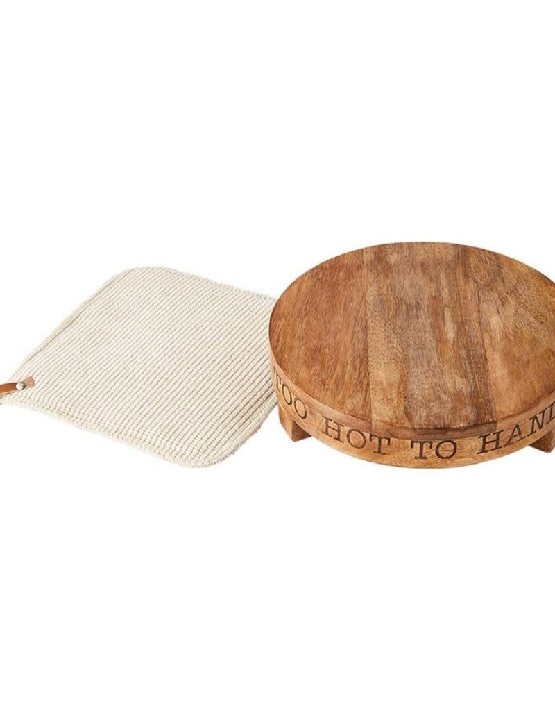 MUD PIE TRIVET & POT HOLDER SET
