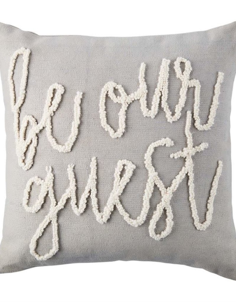 MUD PIE BE OUR GUEST PILLOW