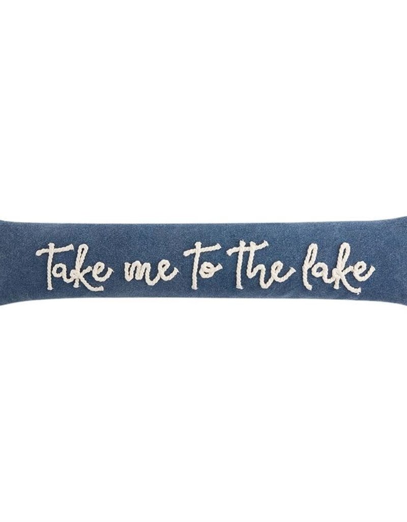 MUD PIE LAKE ROPE SKINNY PILLOWS