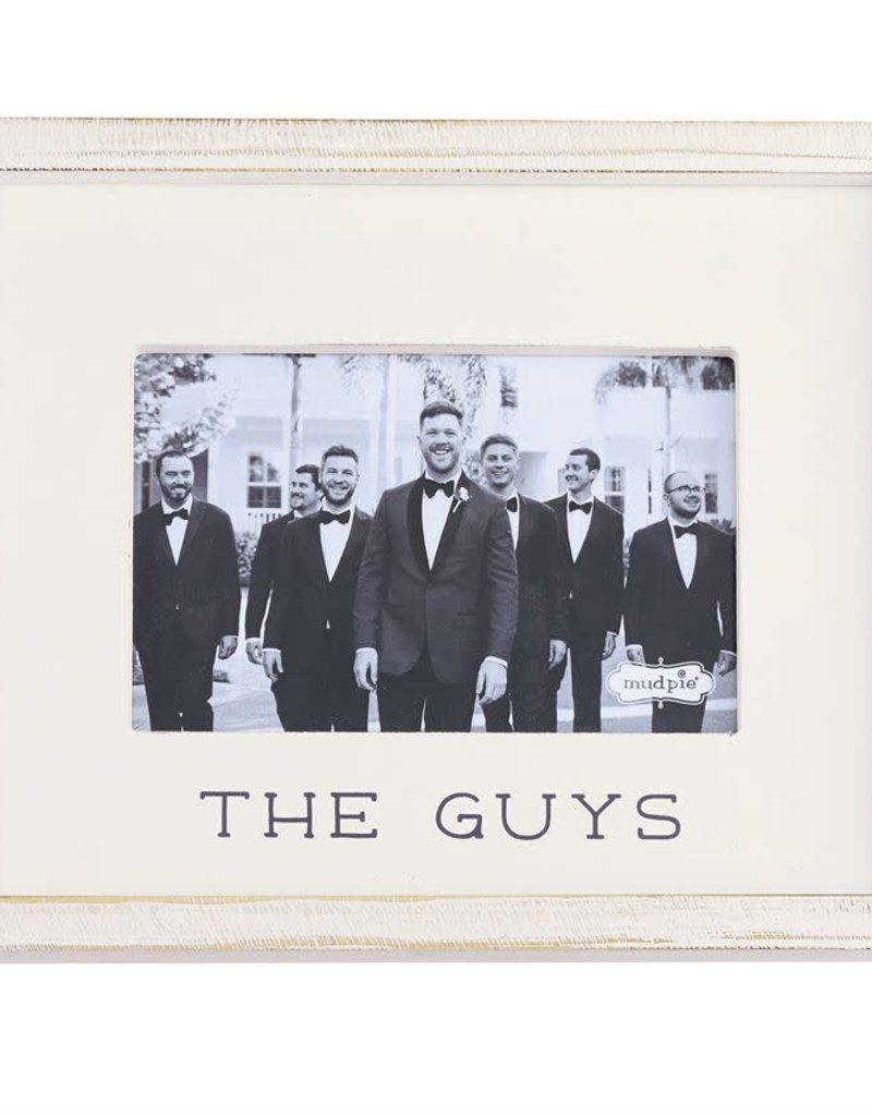 MUD PIE THE GUYS FRAME