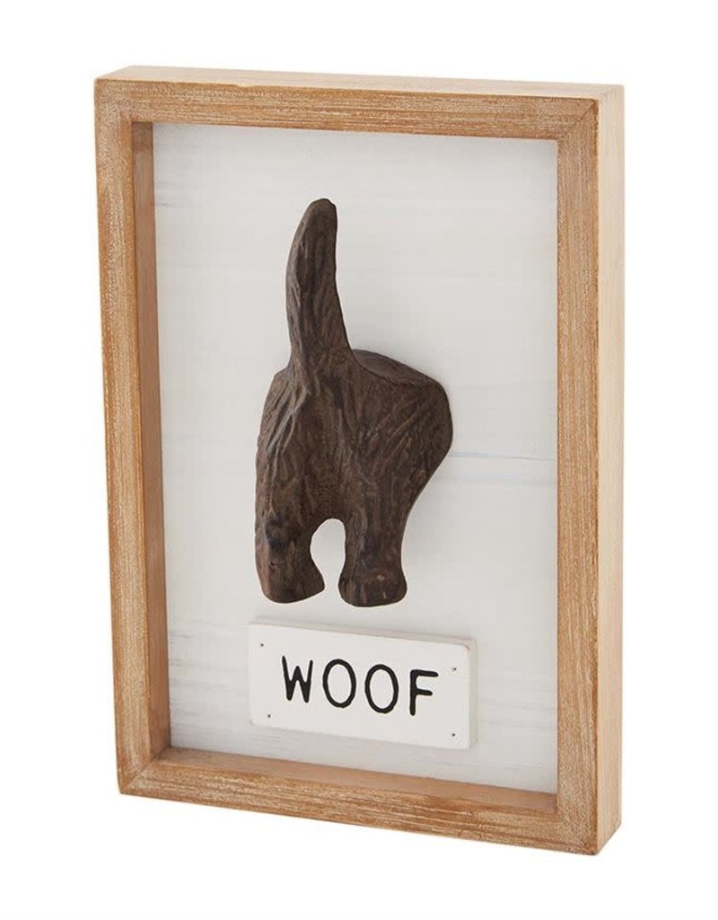 MUD PIE SHADOW BOX DOG HOOKS