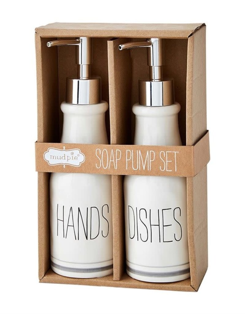 MUD PIE SOAP PUMP SET