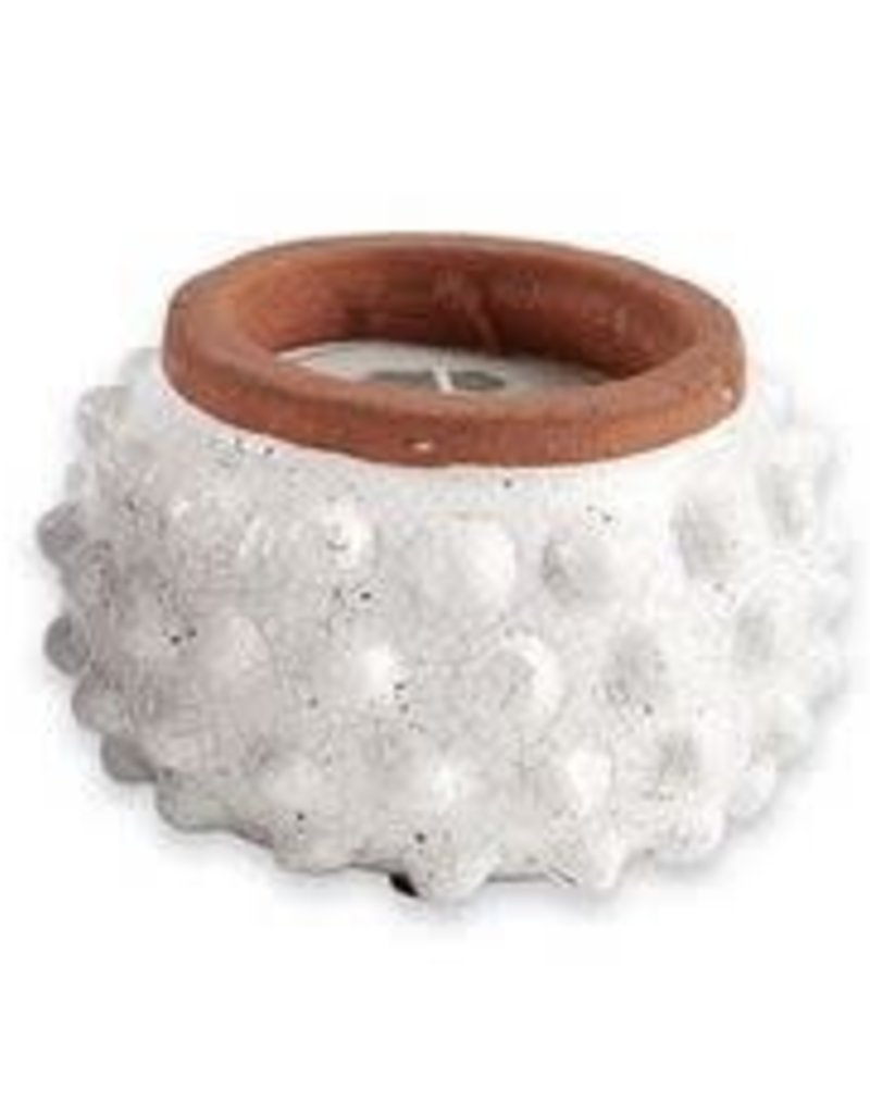 MUD PIE DOTTED TERRACOTTA CITRONELLA CANDLES