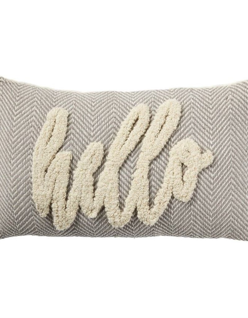 MUD PIE HAPPY TUFTED PILLOWS