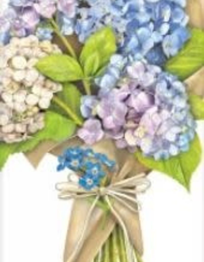 HYDRANGEA BOUQUET FLOUR SACK TOWEL