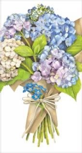 HYDRANGEA BOUQUET FLOUR SACK TOWEL HYDRANGEA BOUQUET FLOUR SACK TOWEL