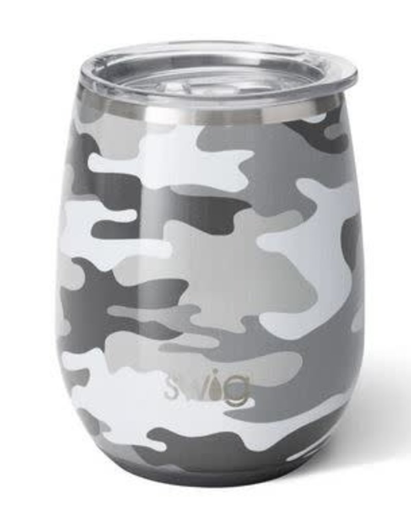 SWIG 14 OZ STEMLESS WINE CUP-INCOGNITO CAMO