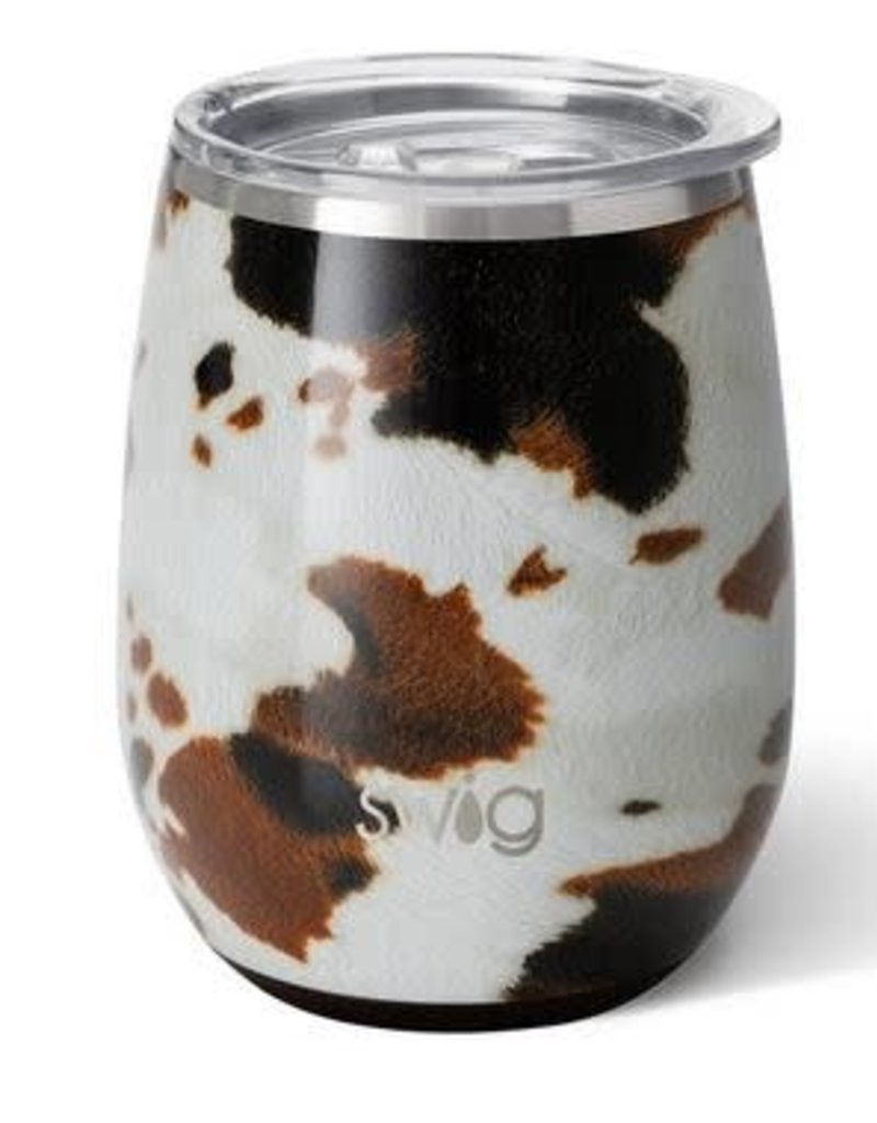SWIG 14 OZ STEMLESS WINE CUP-HAYRIDE