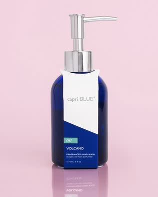 CAPRI BLUE 6 OZ GLASS HAND SOAP CAPRI BLUE 6 OZ GLASS HAND SOAP