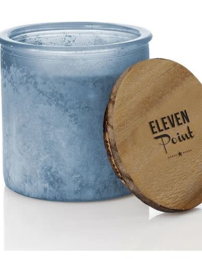 ELEVEN POINT CANDLES RIVER ROCK CANDLE-DENIM